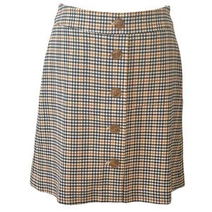 NWT Ann Taylor Factory Houndstooth Skirt